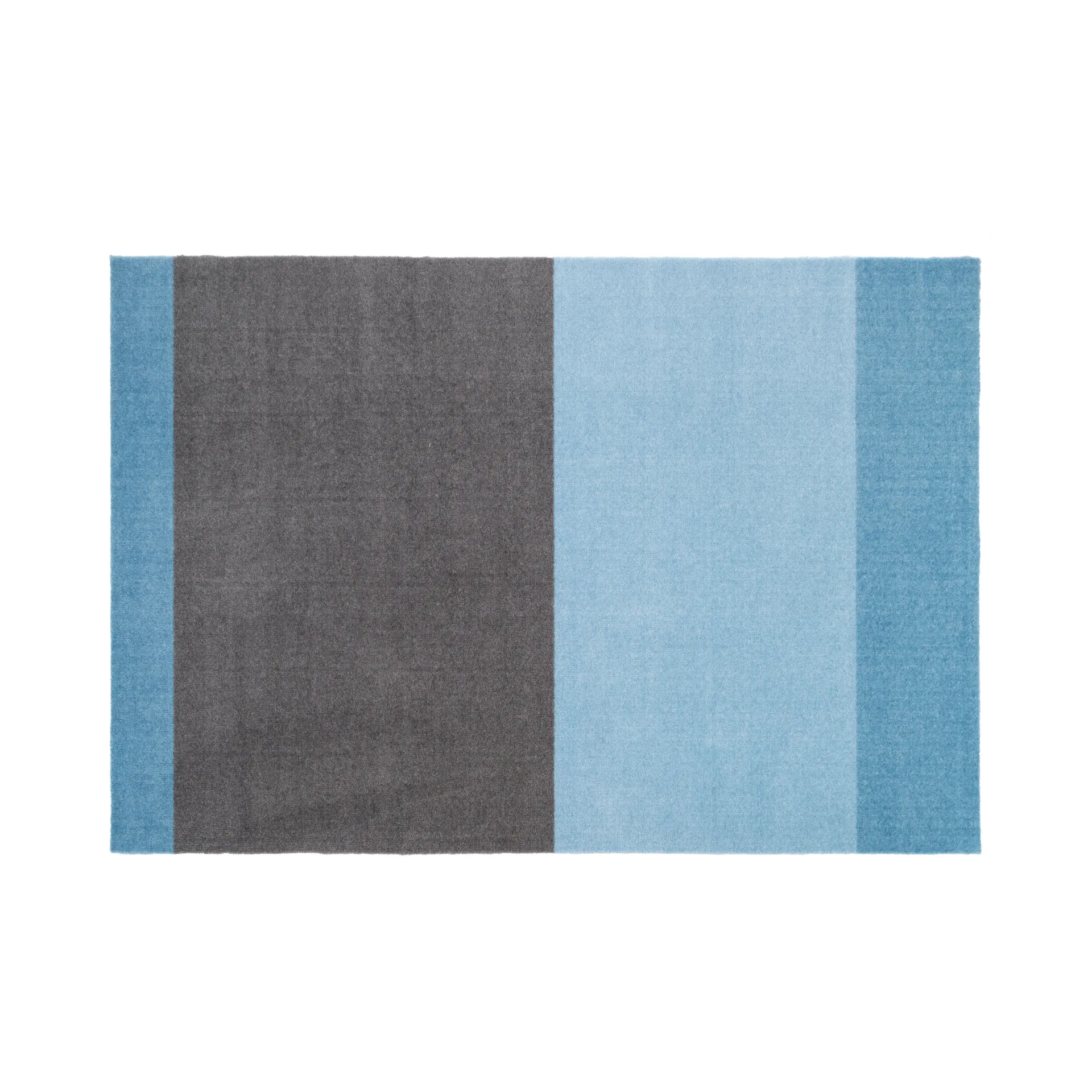 Stripes gangmat horizontaal, Blue-steel grey, 90x130 cm tica copenhagen