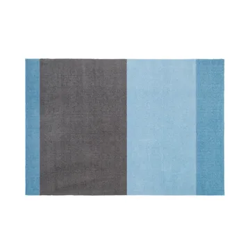 Stripes gangmat horizontaal - Blue-steel grey, 90x130 cm - tica copenhagen