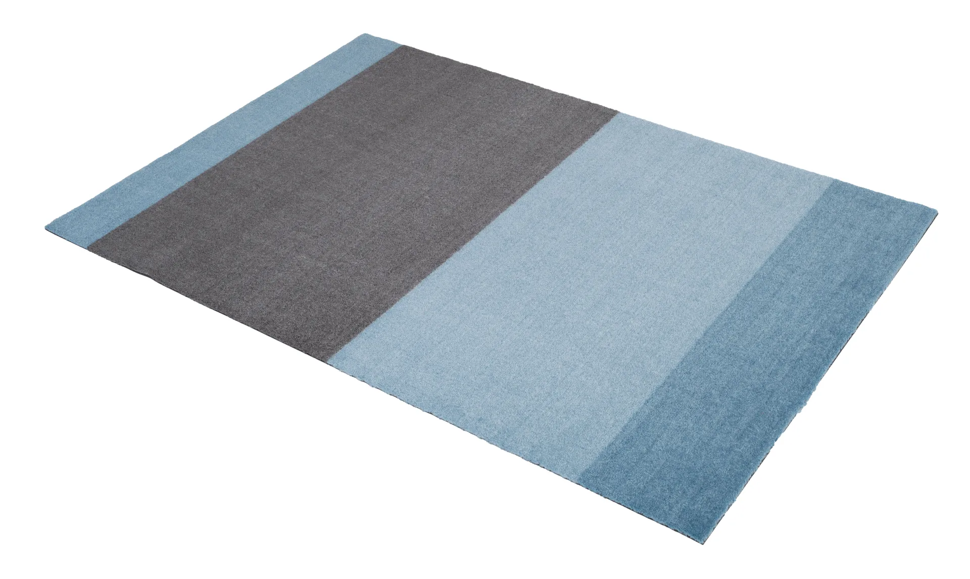 Stripes gangmat horizontaal, Blue-steel grey, 90x130 cm tica copenhagen