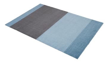 Stripes gangmat horizontaal - Blue-steel grey, 90x130 cm - tica copenhagen