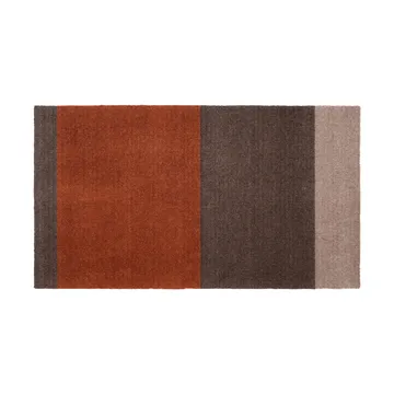 Stripes gangmat horizontaal - Brown-terracotta 67x120 cm - tica copenhagen