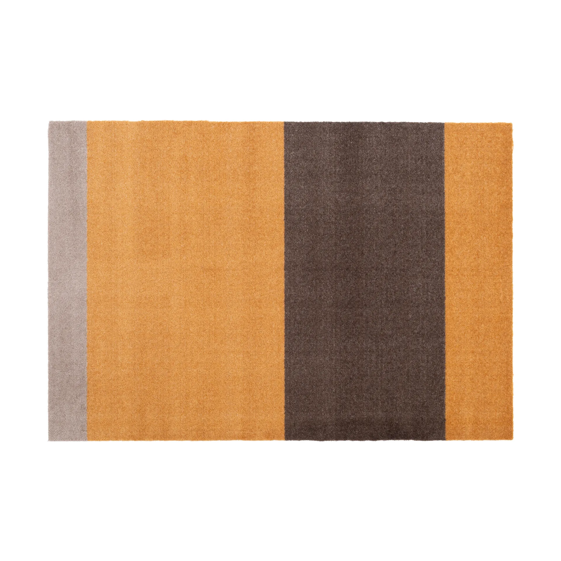 Stripes gangmat horizontaal, Dijon-brown-sand, 90x130 cm tica copenhagen
