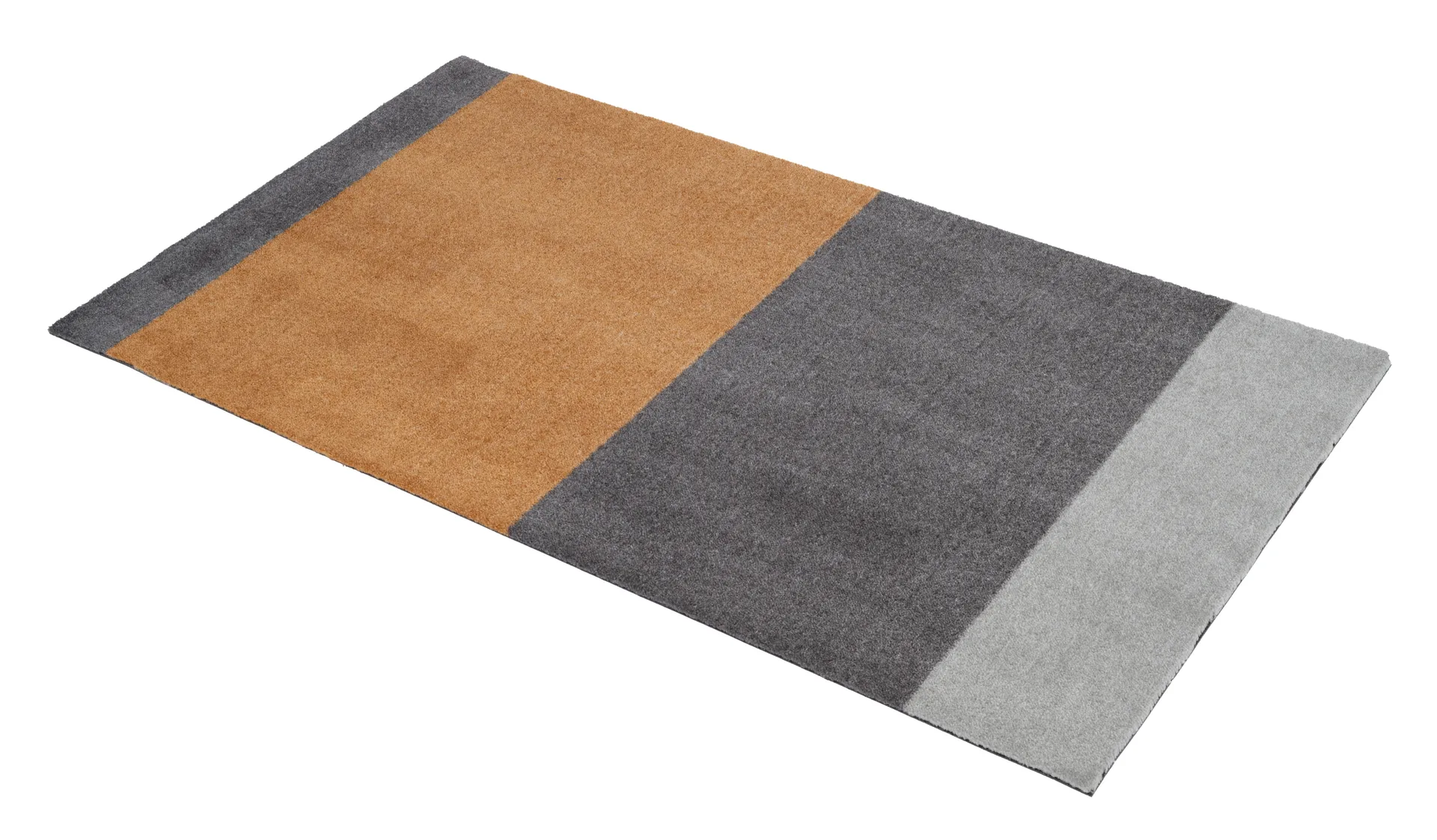 Stripes gangmat horizontaal, Grey-grey-dijon, 67x120 cm tica copenhagen