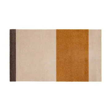 Stripes gangmat horizontaal - Ivory-dijon-brown, 67x120 cm - tica copenhagen