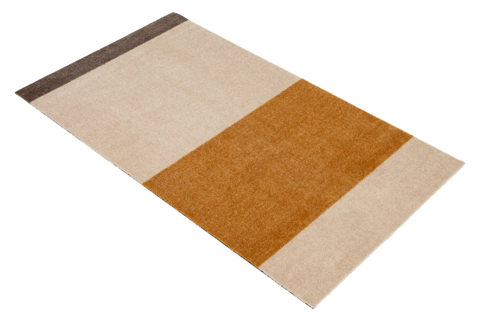 Stripes gangmat horizontaal, Ivory-dijon-brown, 67x120 cm tica copenhagen