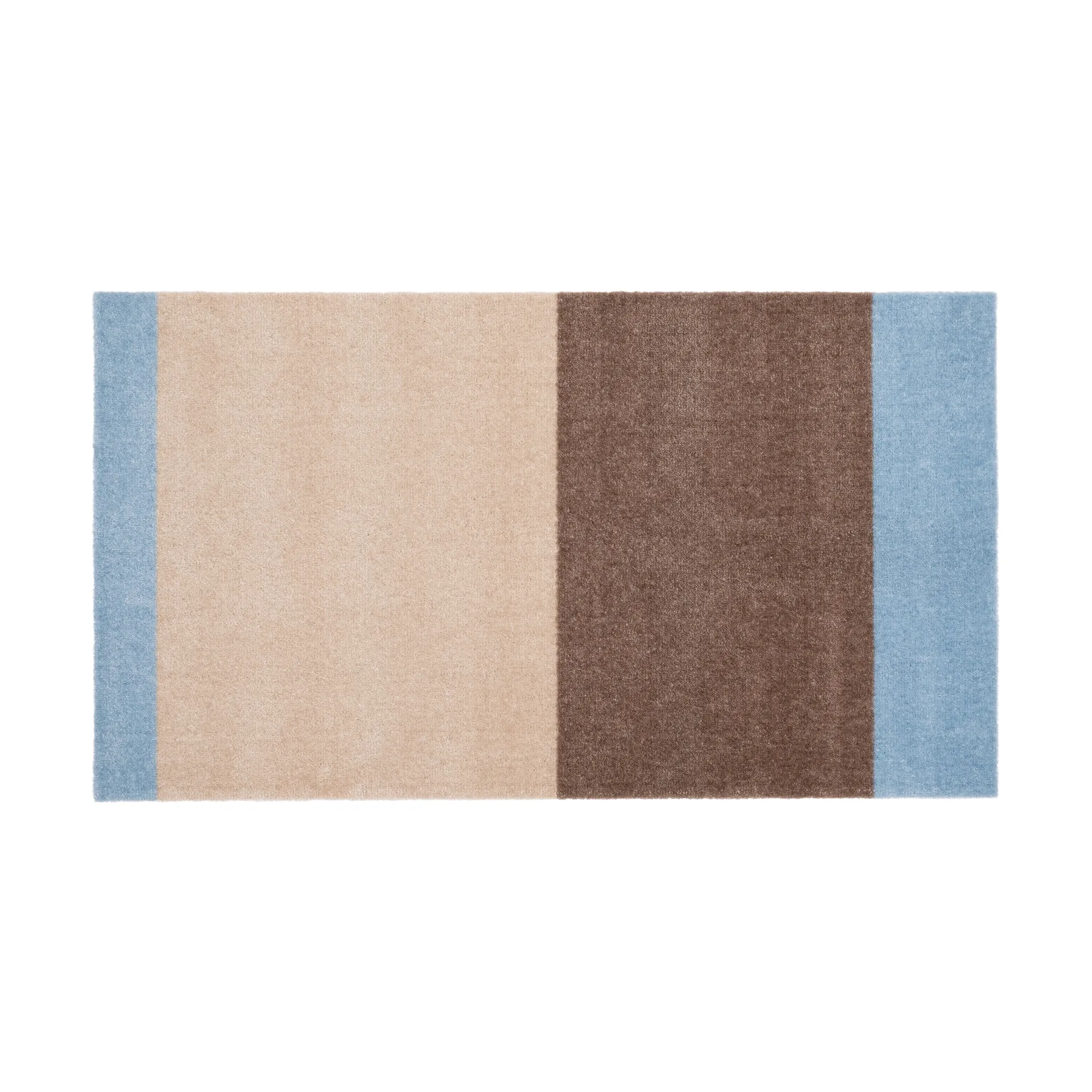 Stripes gangmat horizontaal, Ivory-sand-blue, 67x120 cm tica copenhagen