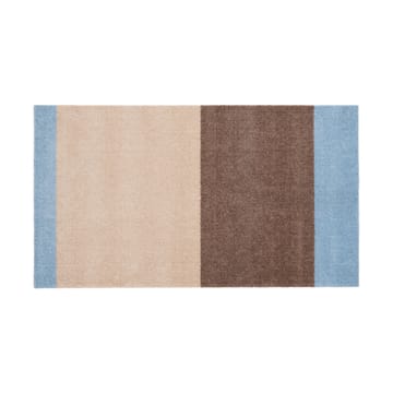 Stripes gangmat horizontaal - Ivory-sand-blue, 67x120 cm - tica copenhagen