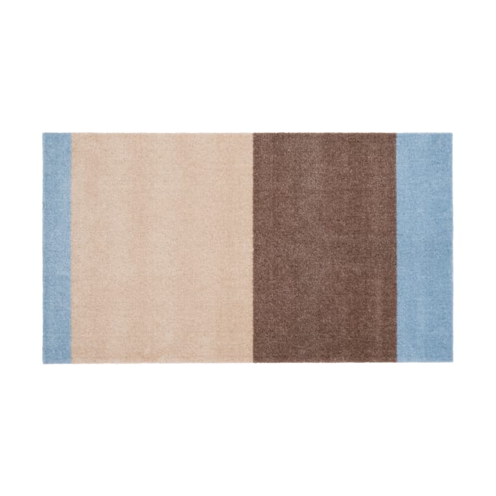 Stripes gangmat horizontaal, Ivory-sand-blue, 67x120 cm tica copenhagen
