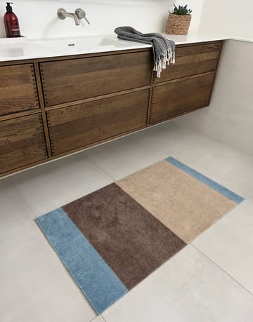 Stripes gangmat horizontaal - Ivory-sand-blue, 67x120 cm - tica copenhagen