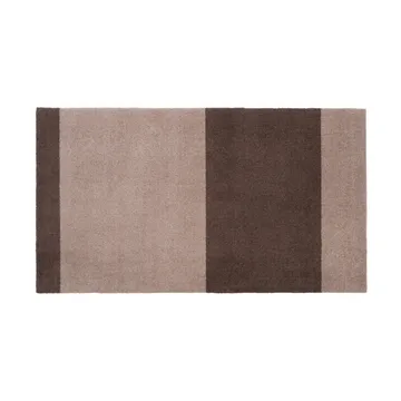 Stripes gangmat horizontaal - Sand-brown, 67x120 cm - tica copenhagen