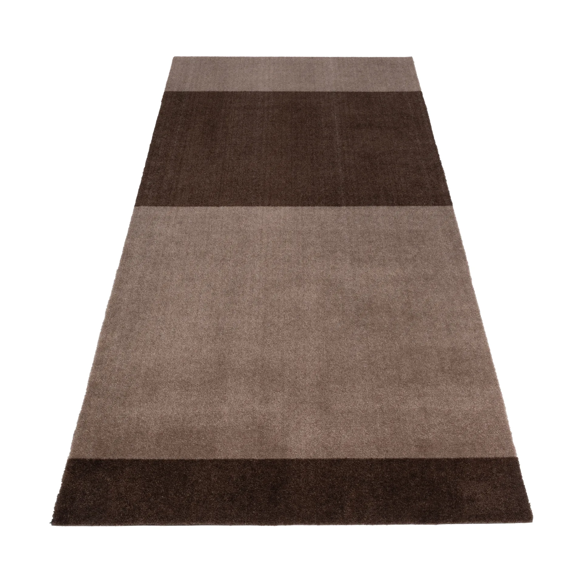 Stripes gangmat horizontaal, Sand-brown, 90x200 cm tica copenhagen