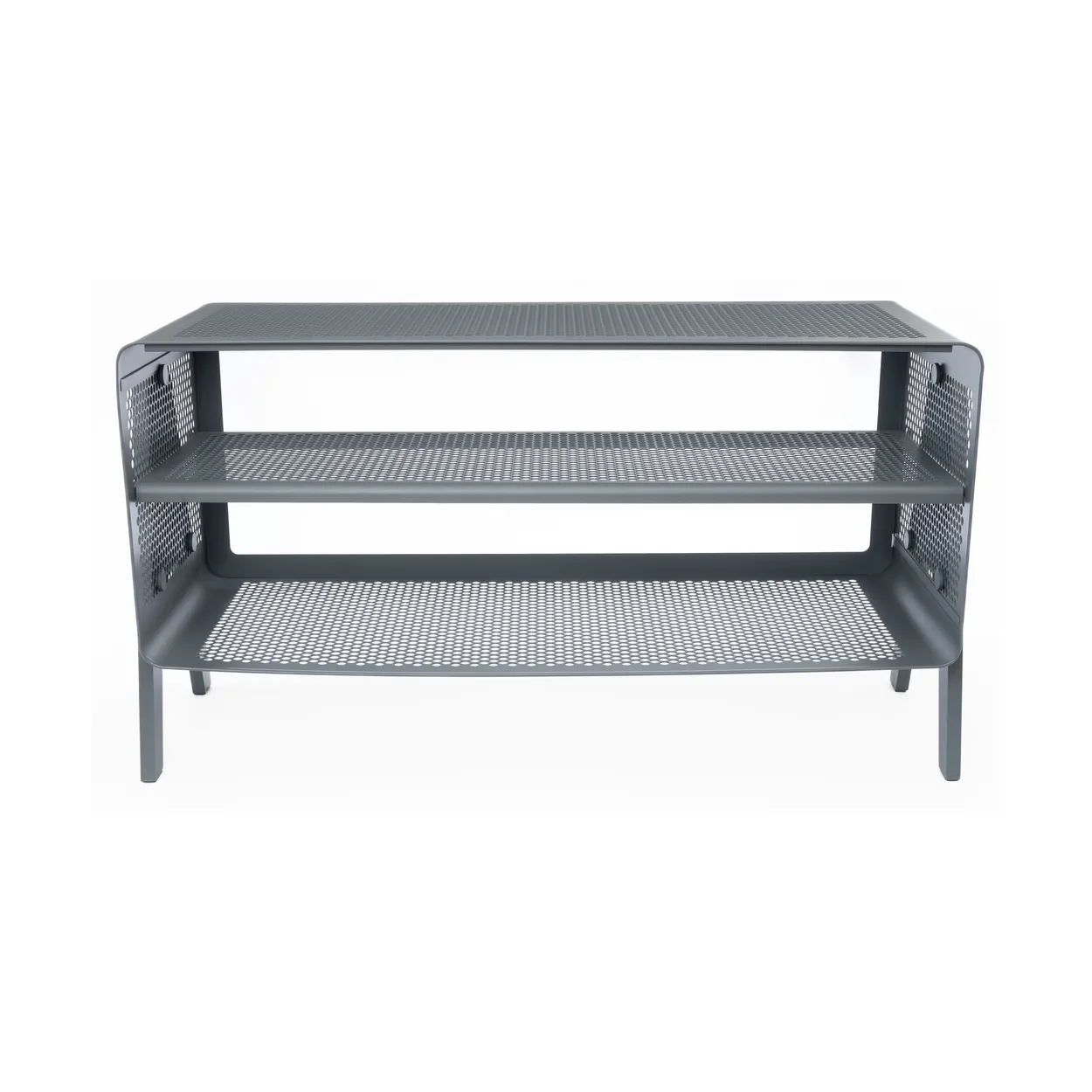 tica copenhagen Tica Rack Floor big rek Steelgrey | Scandinavisch Interieur | Schoenenrekken | Grijs