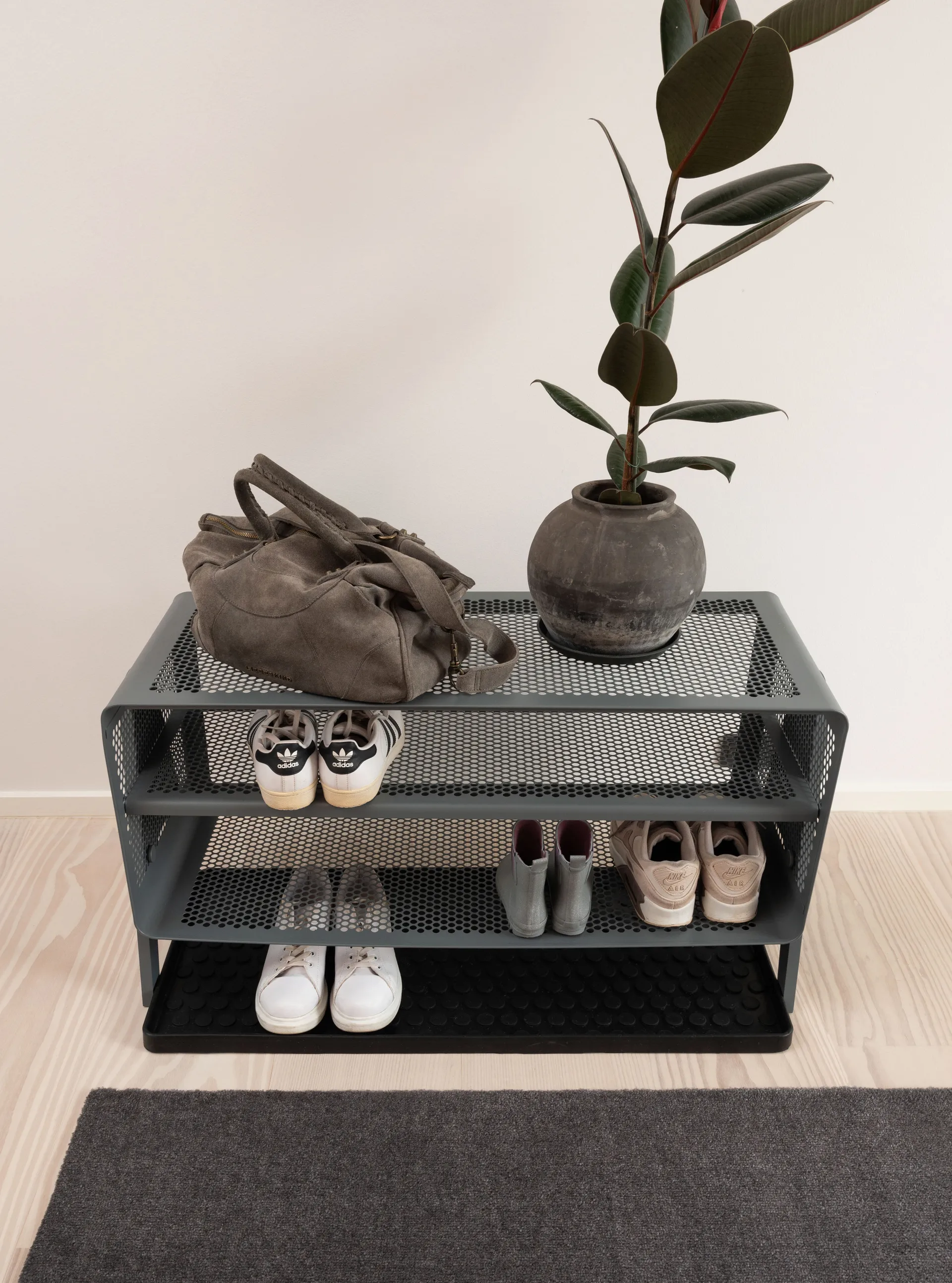 Tica Rack Floor big rek, Steelgrey tica copenhagen