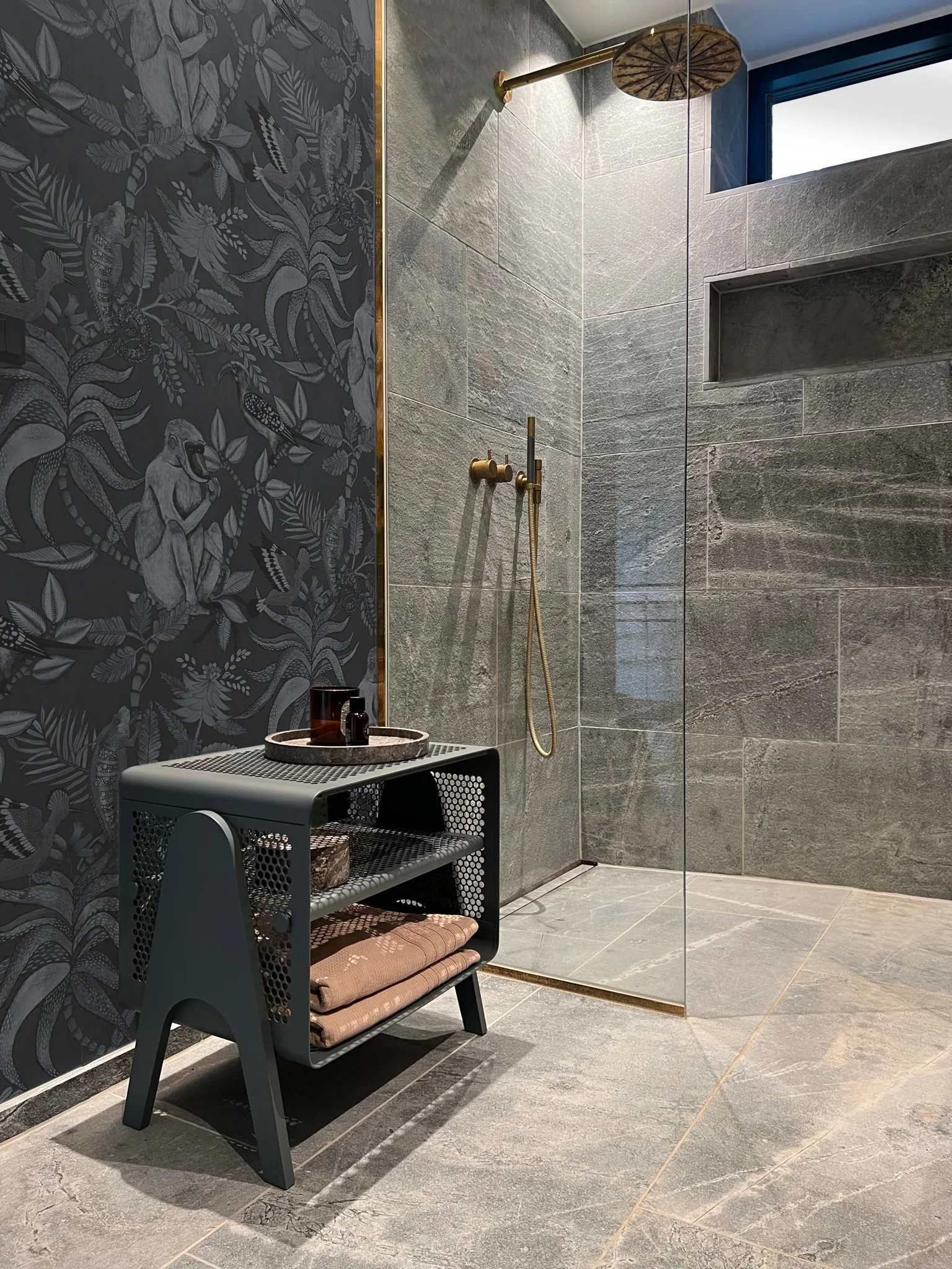 Tica Rack Floor small rek, Steelgrey tica copenhagen