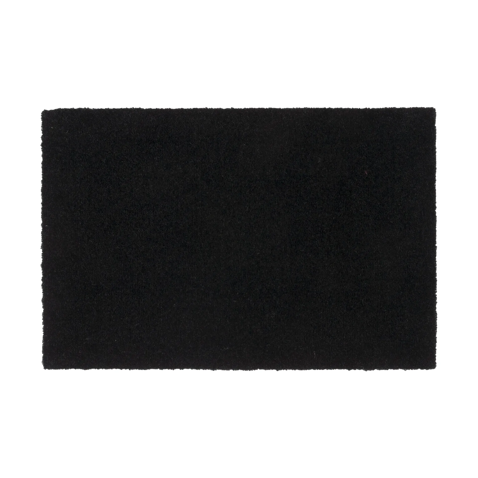 Unicolor deurmat, Black, 40x60 cm tica copenhagen