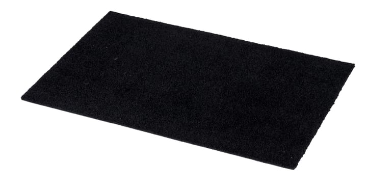 Unicolor deurmat, Black, 40x60 cm tica copenhagen