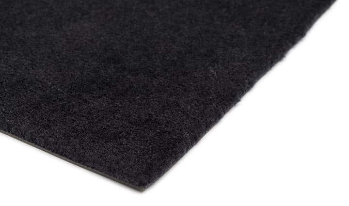 Unicolor deurmat, Black, 40x60 cm tica copenhagen