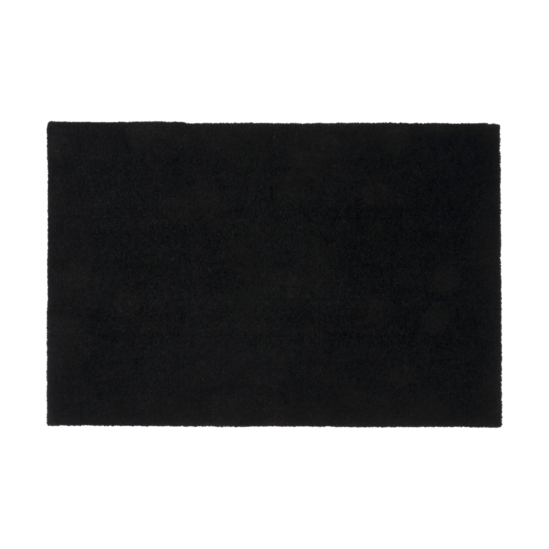 Unicolor deurmat, Black, 60x90 cm tica copenhagen