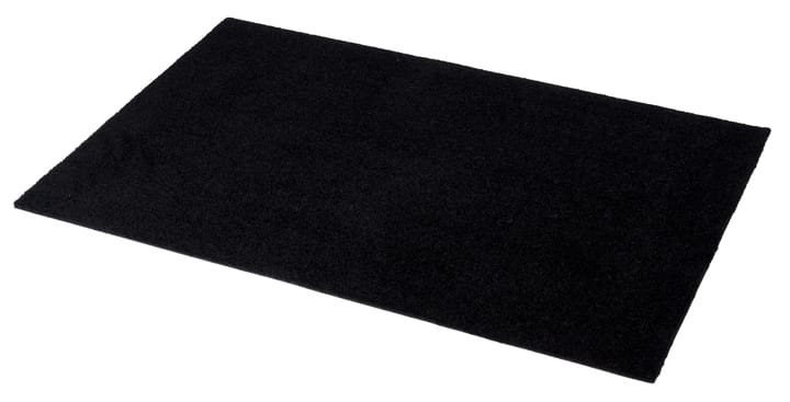 Unicolor deurmat, Black, 60x90 cm tica copenhagen