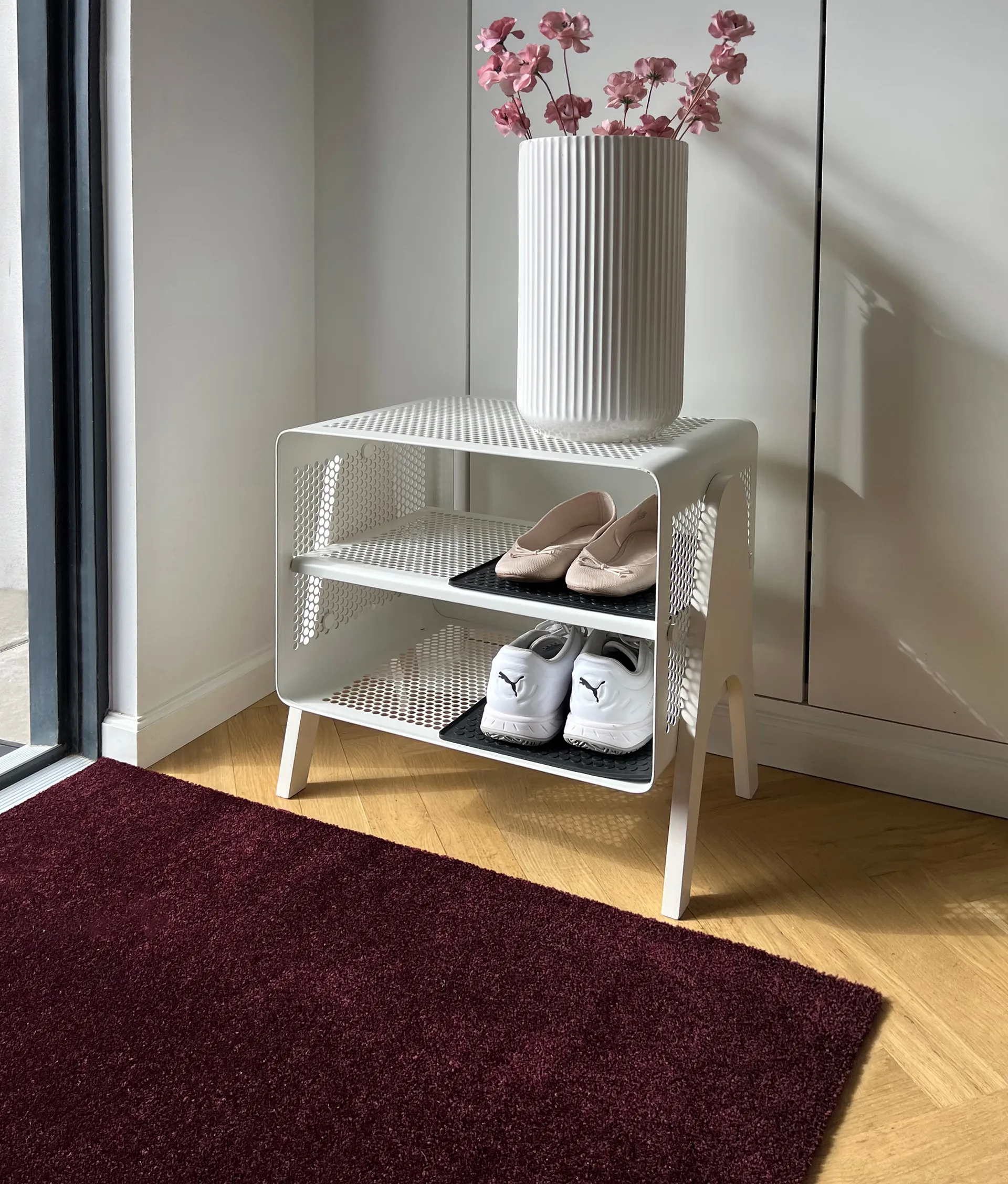 Unicolor deurmat, Bordeaux, 60x90 cm tica copenhagen