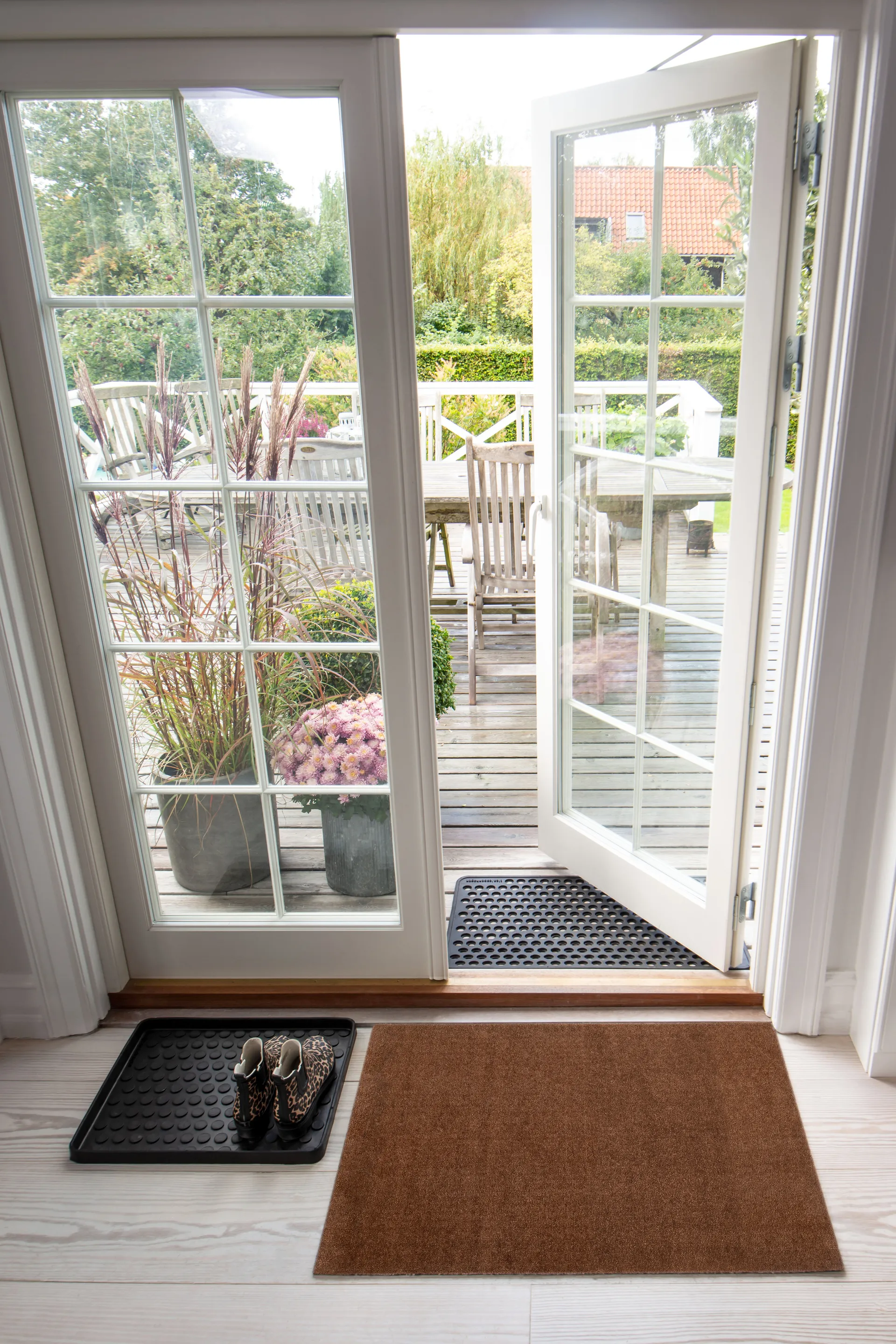 Unicolor deurmat, Cognac, 60x90 cm tica copenhagen