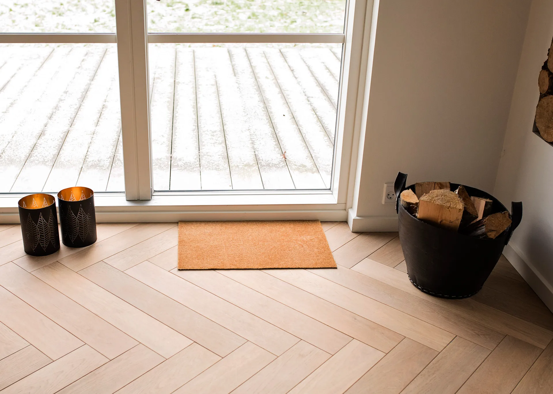 Unicolor deurmat, Dijon, 40x60 cm tica copenhagen