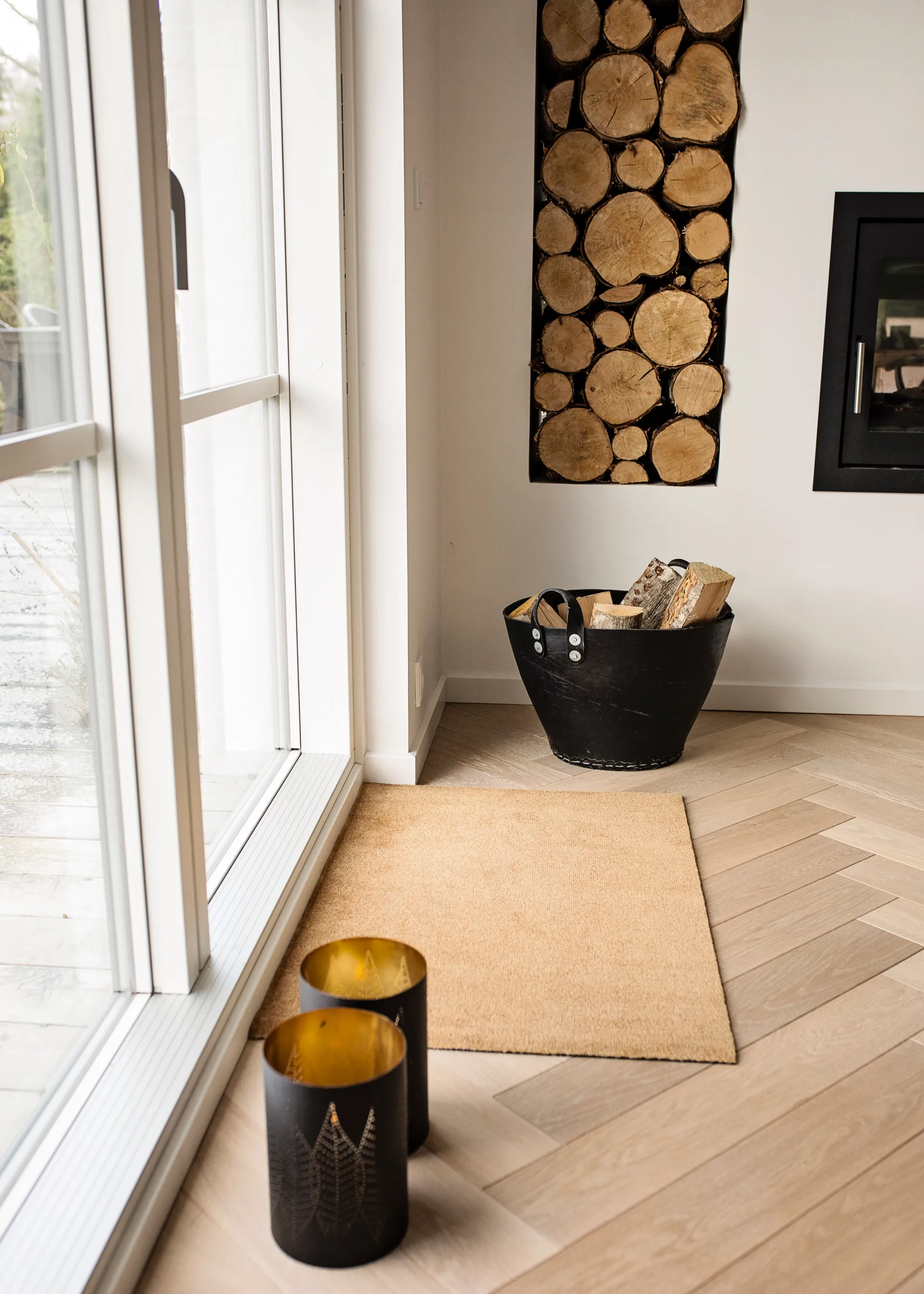 Unicolor deurmat, Dijon, 60x90 cm tica copenhagen