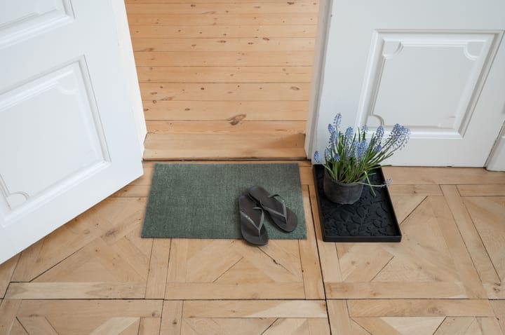 Unicolor deurmat, Dusty green, 40x60 cm tica copenhagen