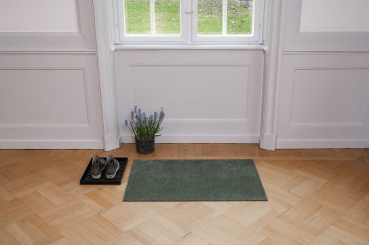 Unicolor deurmat, Dusty green, 60x90 cm tica copenhagen