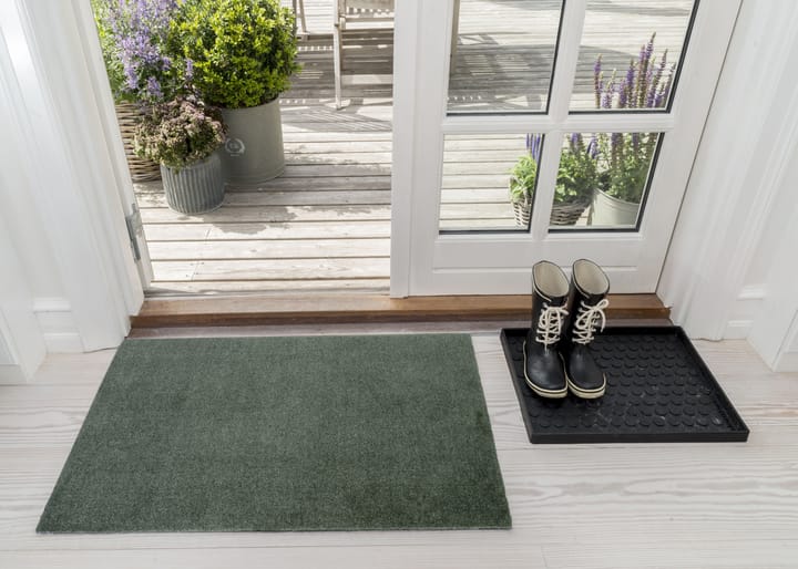 Unicolor deurmat, Dusty green, 60x90 cm tica copenhagen