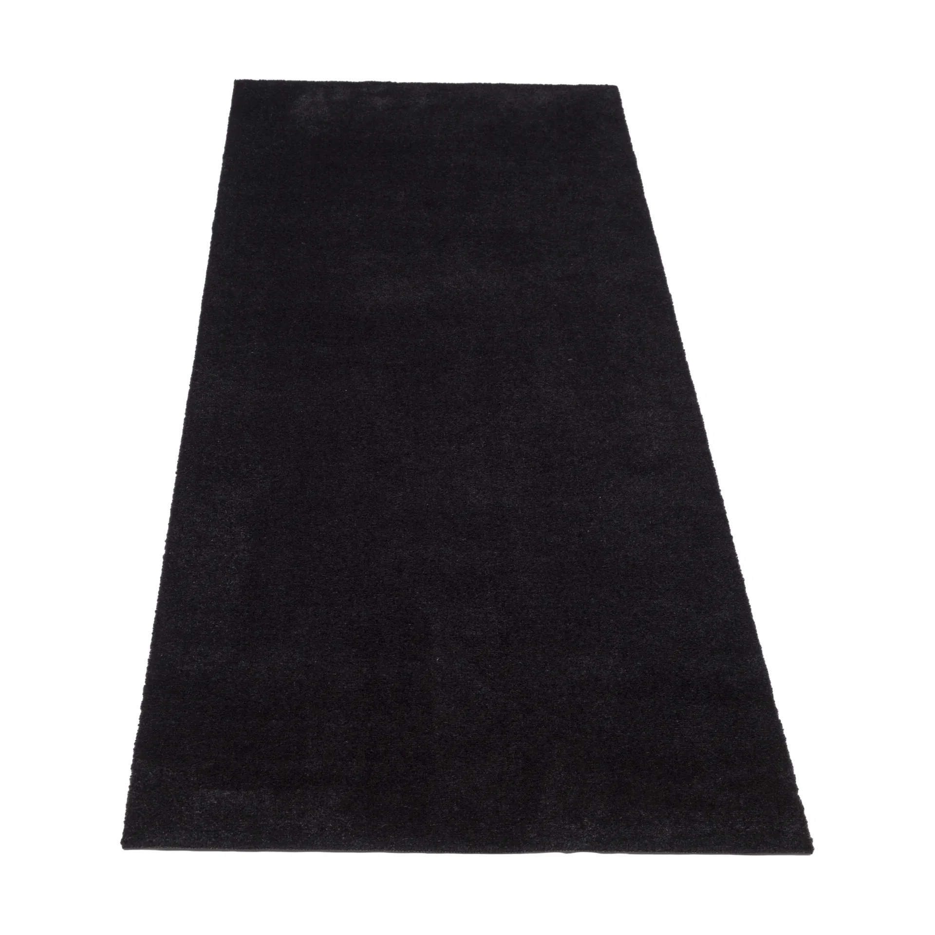 Unicolor gangloper, Black, 90x200 cm tica copenhagen