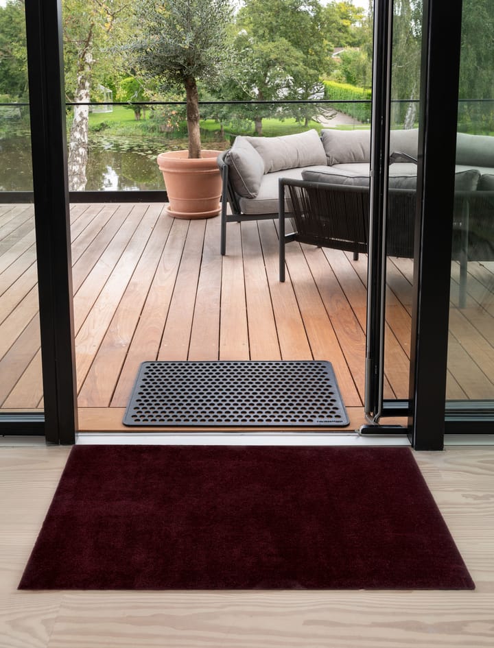 Unicolor gangloper, Bordeaux, 90x130 cm tica copenhagen