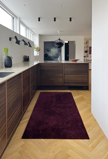 Unicolor gangloper - Bordeaux, 90x200 cm - tica copenhagen
