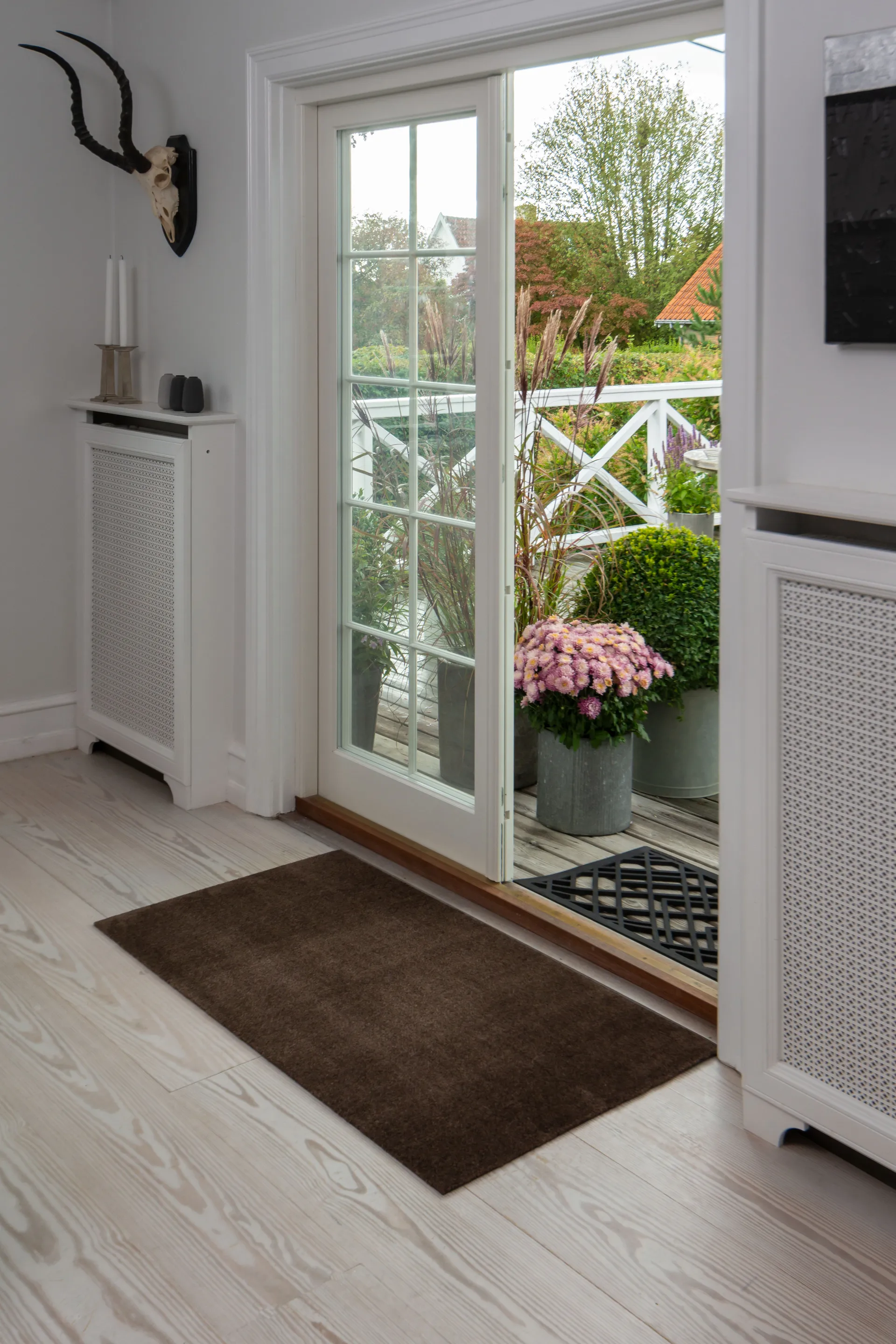 Unicolor gangloper, Brown, 67x120 cm tica copenhagen