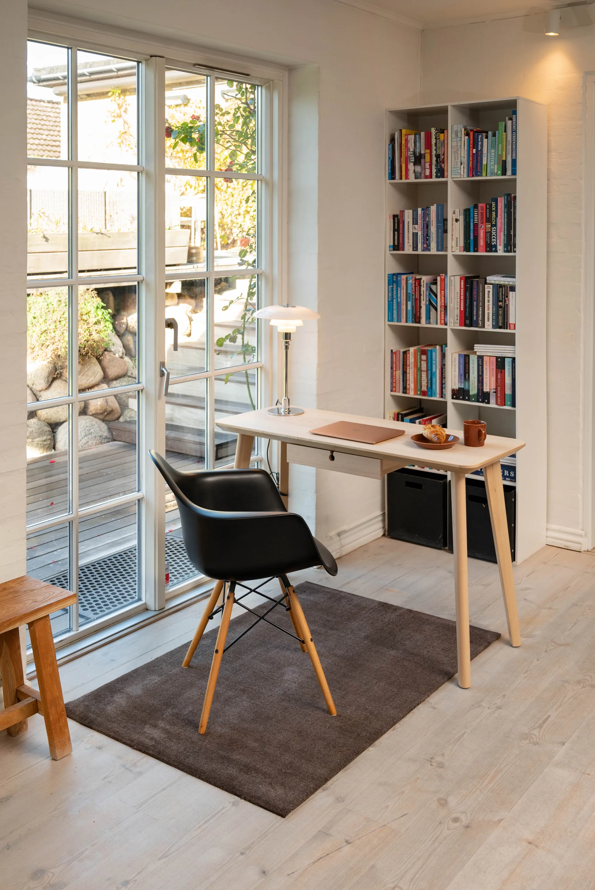 Unicolor gangloper, Brown, 90x130 cm tica copenhagen