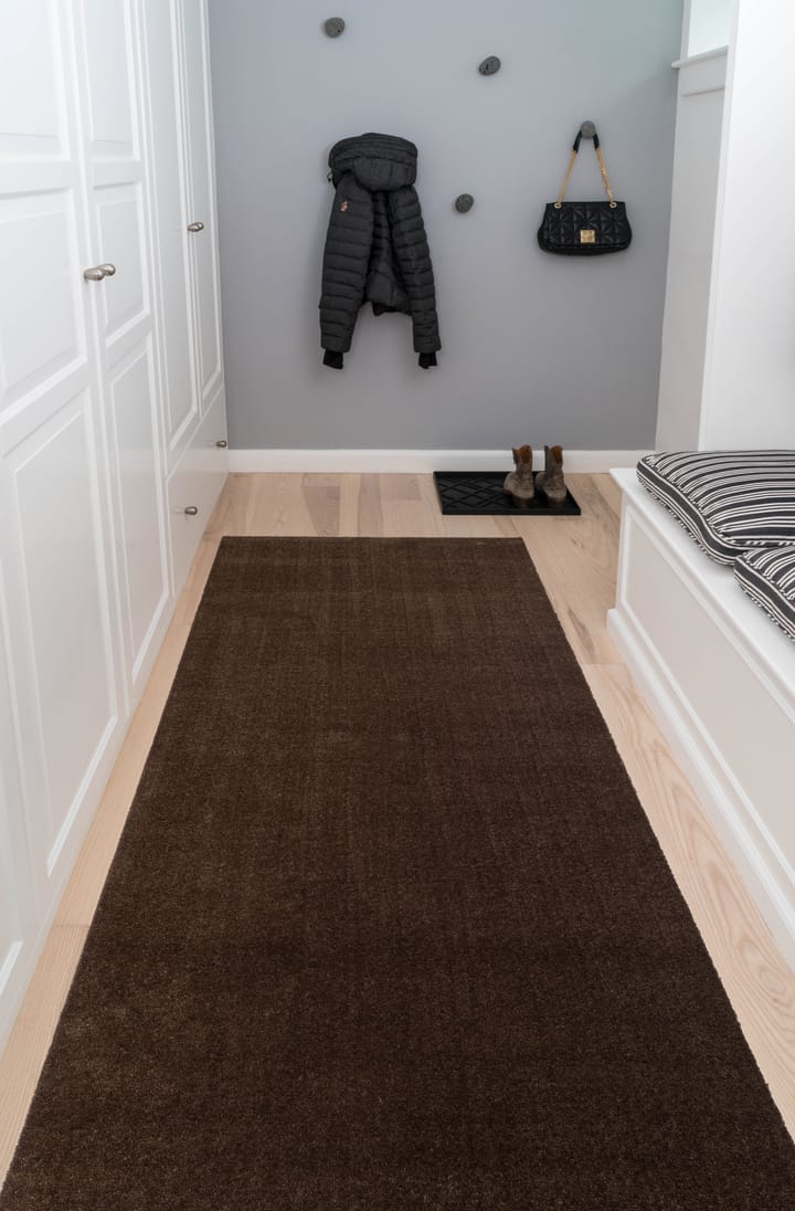 Unicolor gangloper, Brown, 90x200 cm tica copenhagen