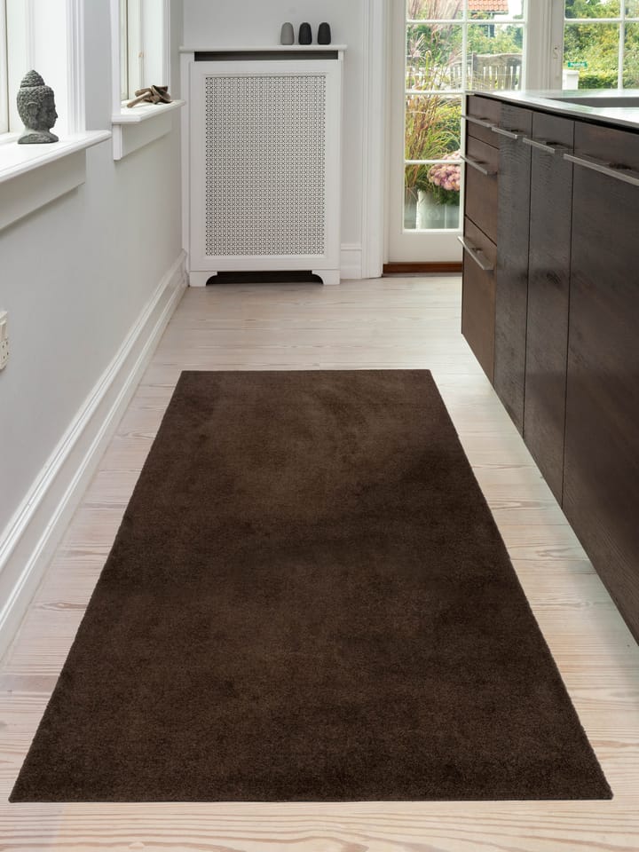 Unicolor gangloper, Brown, 90x200 cm tica copenhagen