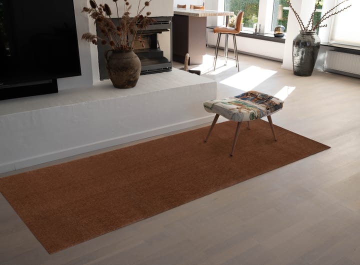 Unicolor gangloper, Cognac, 100x300 cm tica copenhagen