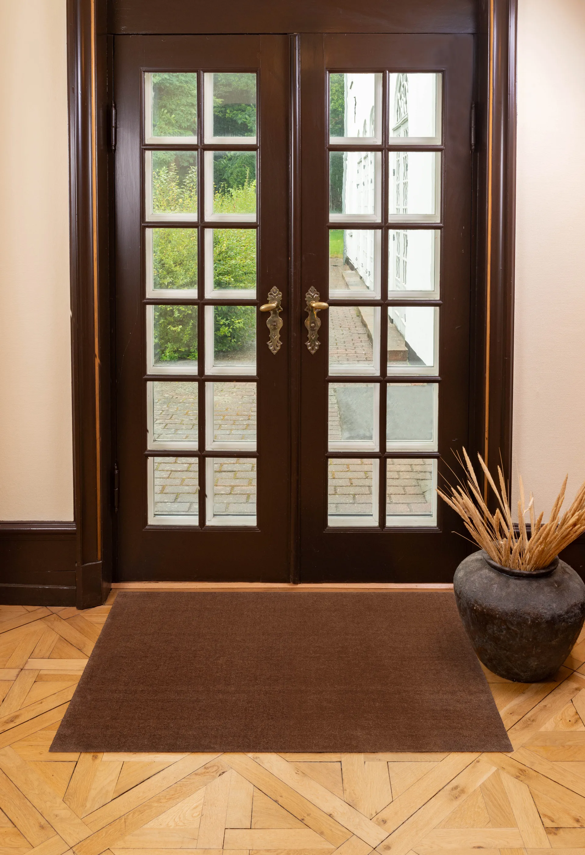 Unicolor gangloper, Cognac, 90x130 cm tica copenhagen