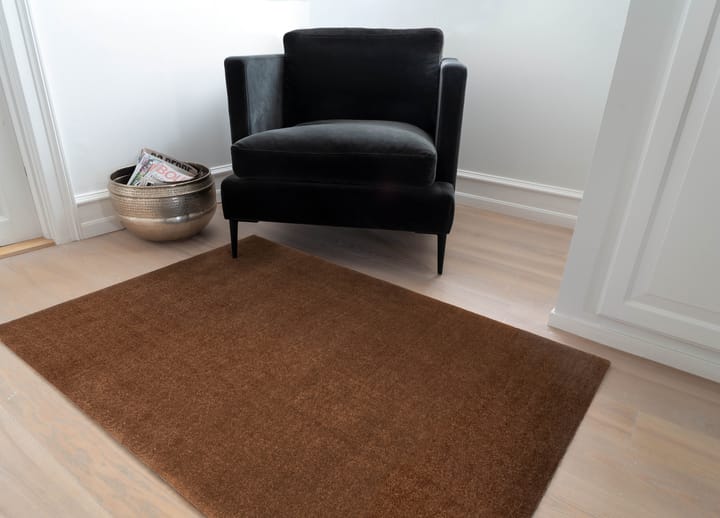 Unicolor gangloper, Cognac, 90x130 cm tica copenhagen