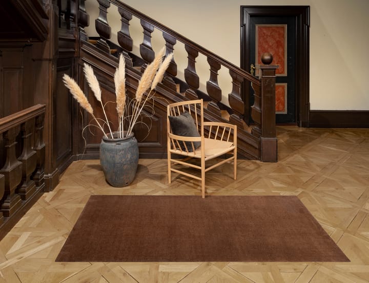 Unicolor gangloper, Cognac, 90x200 cm tica copenhagen