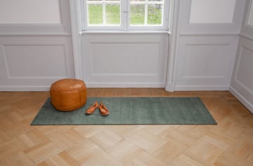 Unicolor gangloper - Dusty green, 90x200 cm - tica copenhagen