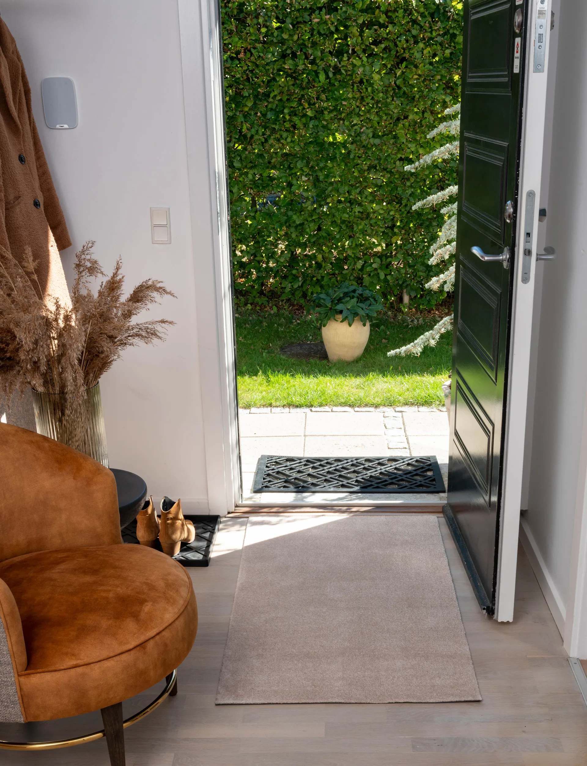 Unicolor gangloper, Ivory, 67x120 cm tica copenhagen