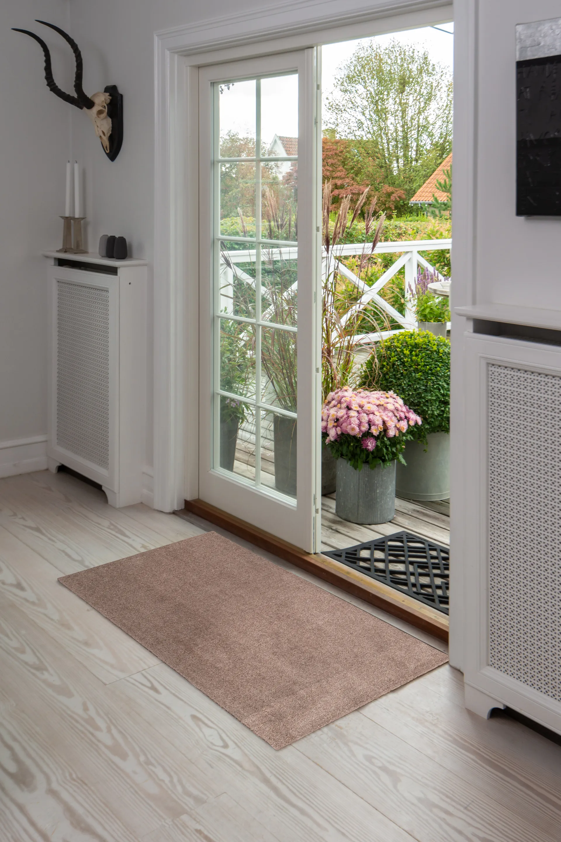 Unicolor gangloper, Sand, 67x120 cm tica copenhagen