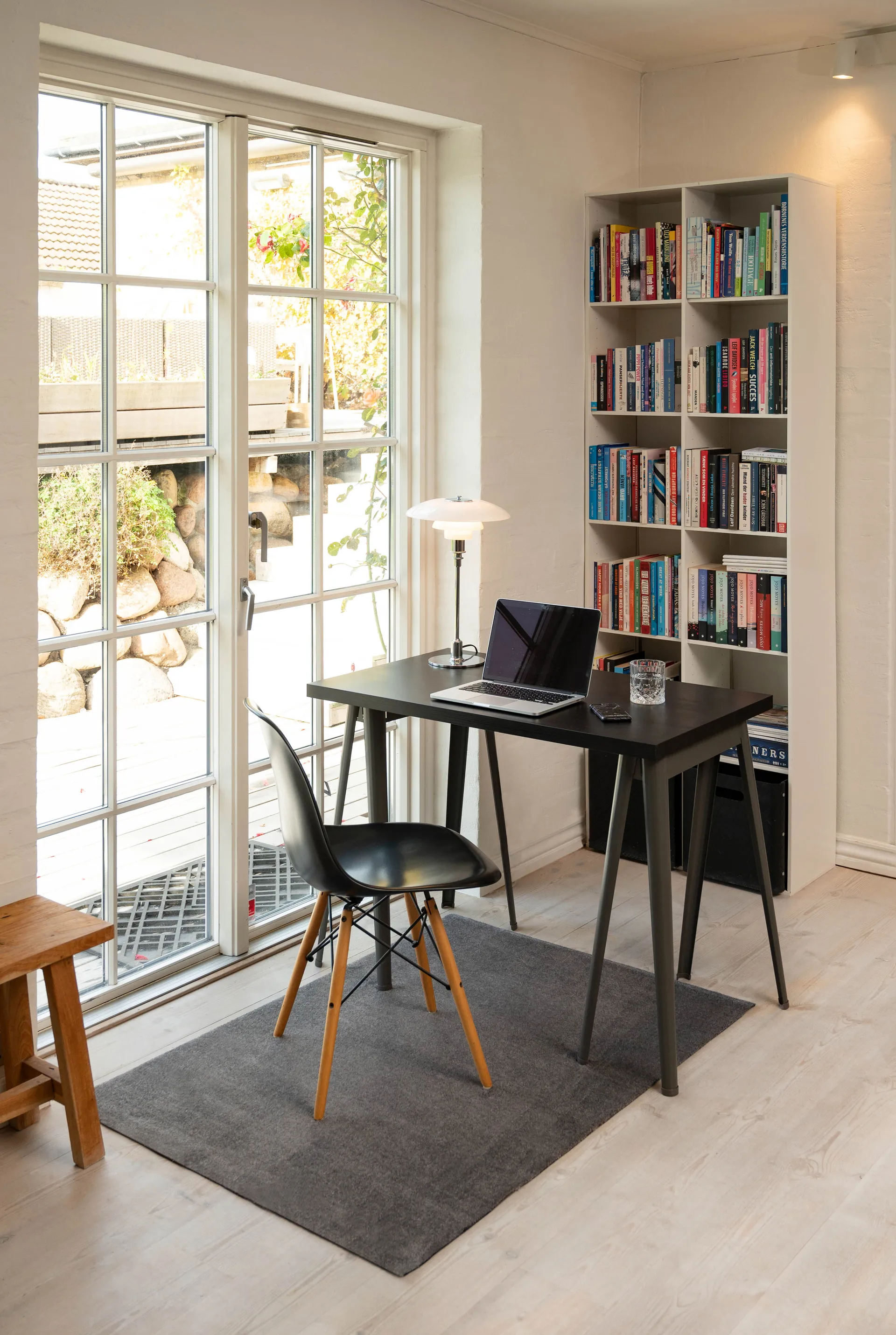 Unicolor gangloper, Steelgrey, 90x130 cm tica copenhagen