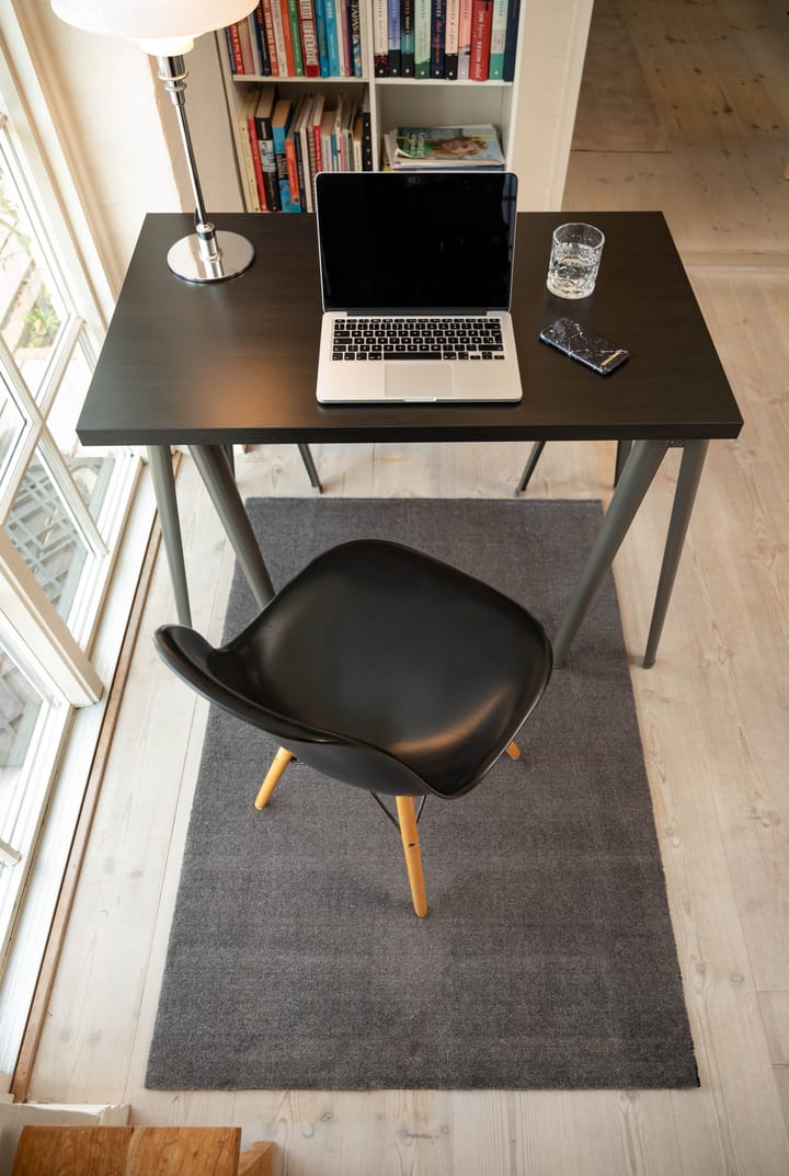 Unicolor gangloper, Steelgrey, 90x130 cm tica copenhagen