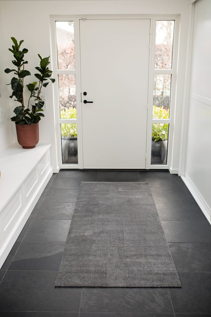 Unicolor gangloper, Steelgrey, 90x200 cm tica copenhagen