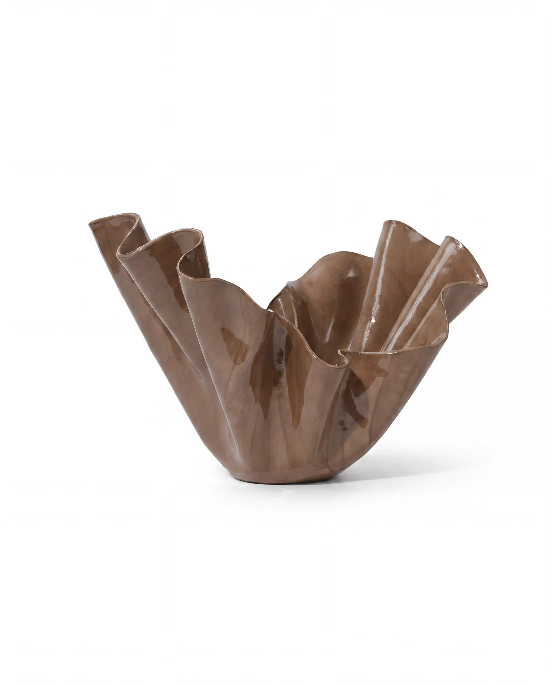 Amnell sculptuur, Brown, 39x25 cm Tinted