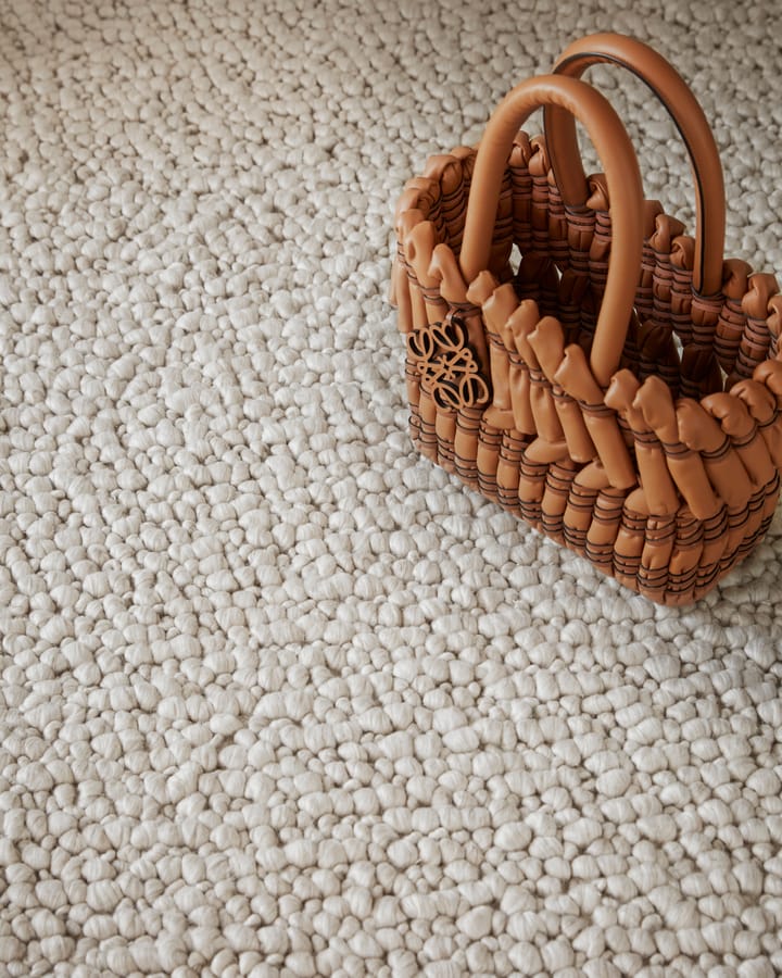 Andersdotter wollen vloerkleed 170x240 cm, Beige-offwhite Tinted