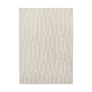 Bielke wollen vloerkleed 190x290 cm - Offwhite - Tinted